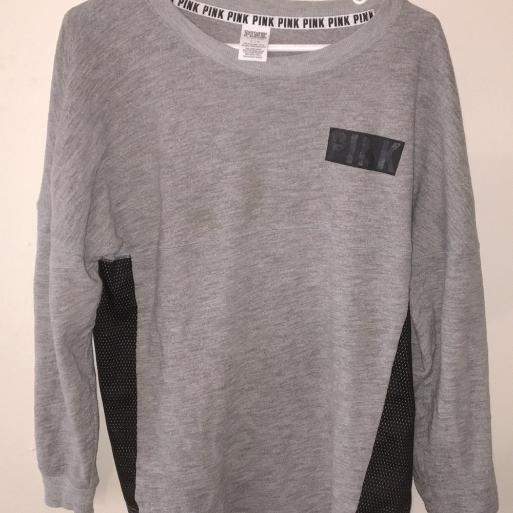 VS pink sweatshirt